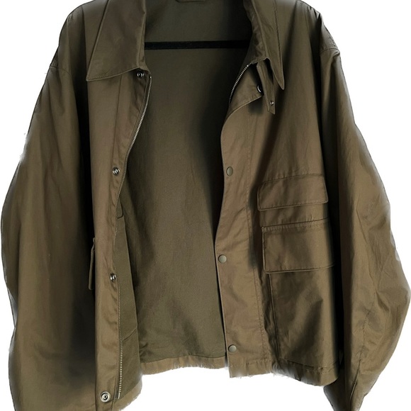 Lemaire X Uniqlo U Line Olive Jacket - Picture 4 of 8